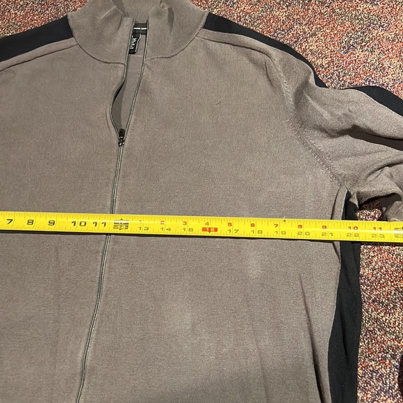 INC light zip up sweater - Picture 5 of 7